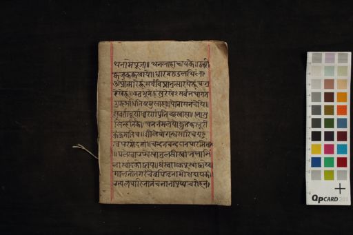 Thaṃlipājakapiṇḍakarma kriyā manuscript preview
