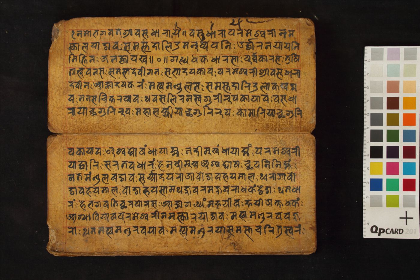 Vasudhārā vrata kathā manuscript preview