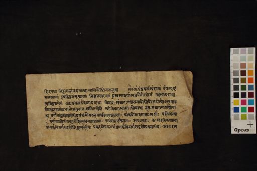 Madhya Siddhānta Kaumudī Fragments manuscript preview