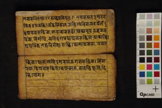 Unknown Vāstu Jyotiṣa folio 3