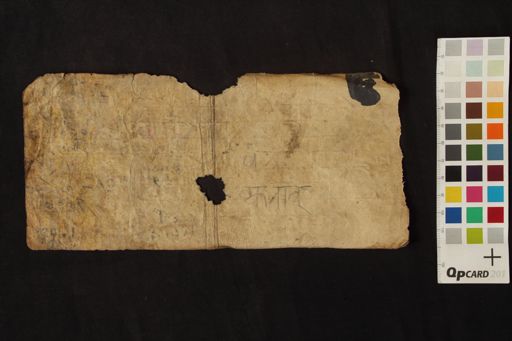 Composite Text (Bhṛguśāstra Unknown Buddhist Stotra Fragment of Jyotiṣa Buddhist Dhāraṇī lakṣacaityayakathā Sakatāpātha) manuscript preview