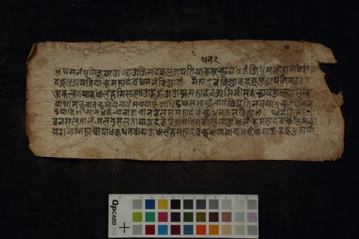 Sati Devi Mahadeva Vivaha manuscript preview