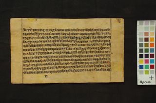 Aṣṭāṅgahṛdaya sutrasthāna folio 3