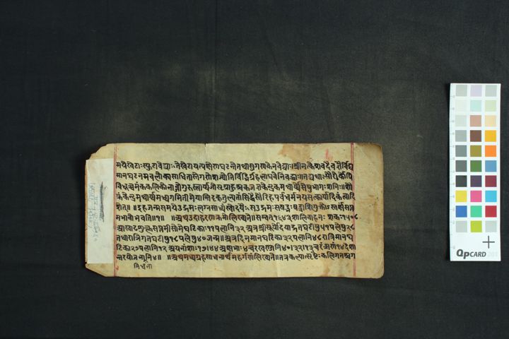Paddhatyudāharaṇa manuscript preview