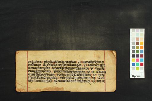 Śrī Sarvasāmrājyamedhānāmasahasrakam manuscript preview