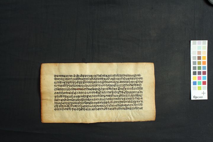 Mantramahodadhi manuscript preview