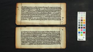 Naiṣadhīyacaritam folio 3