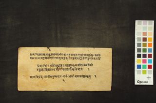 Subhāṣita with Nepali Translation folio 3