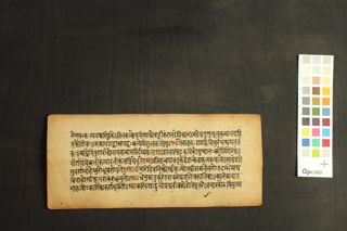 Amarakoṣa folio 1