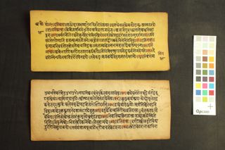 Amarakoṣa folio 3