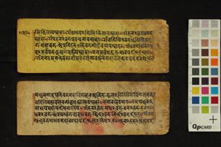 Āryyavajravidāraṇa-hṛdayamantradhāraṇī folio 4