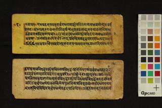 Uṣṇīṣavijayanāmadhāraṇī folio 3