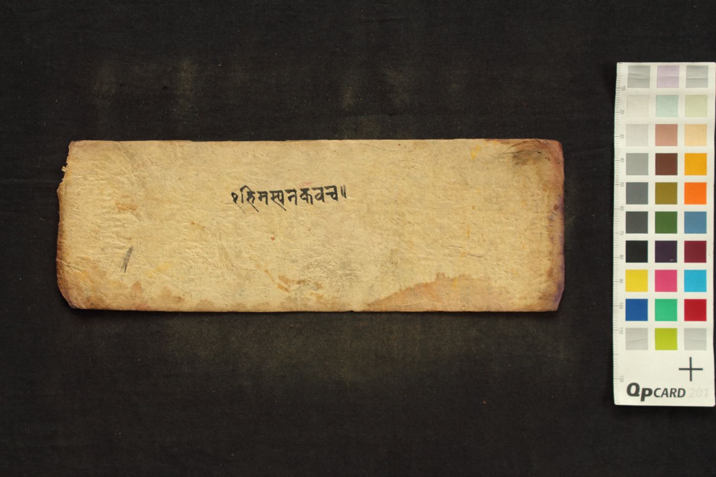 Bhīmasenadhāraṇī manuscript preview