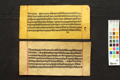 Sāyaṇa Paddhati manuscript preview