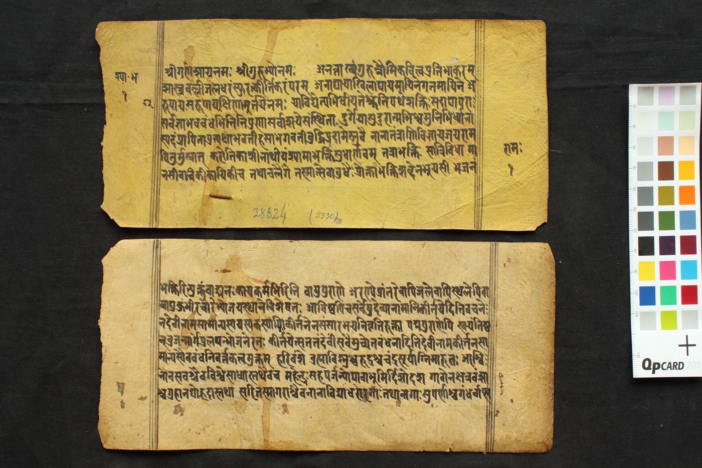 Śyamabhakti Sudhārṇava manuscript preview