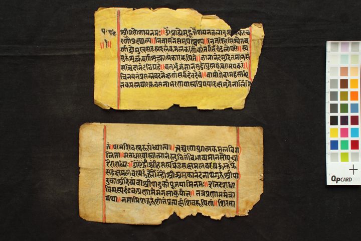 Rudrayāmalatantra manuscript preview