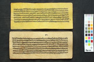 Śārīraka-Mīmāṃsā-Sutra-Bhāṣya folio 3