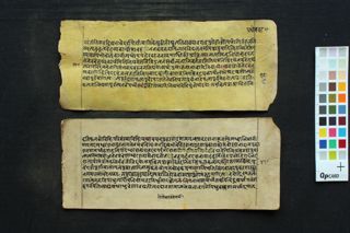Mīmāṃsā Paribhāṣā folio 3