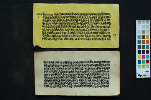 Laghu śabdendu śekhara manuscript preview