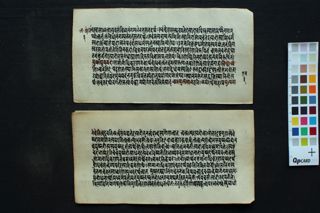 Laghu śabdendu śekhara folio 3