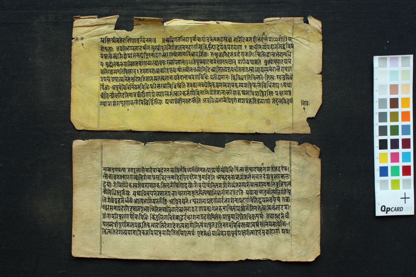 Siddhāntaleśa Saṃgraha manuscript preview