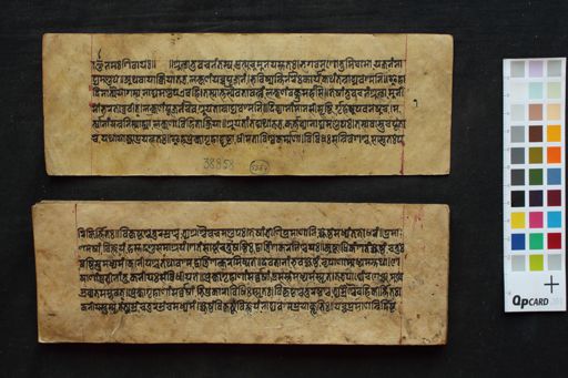 Nāṭyaśāstra manuscript preview