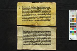 Pratyaṅgirāstavarāja folio 1