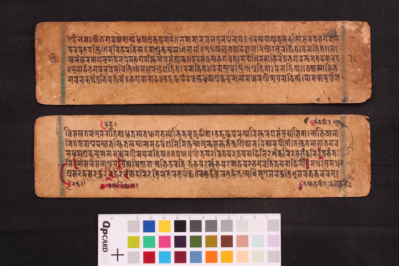 Ārya-Dhvajāgrakeyūra-nāma-dhāraṇī manuscript preview