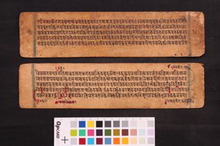 Ārya-Dhvajāgrakeyūra-nāma-dhāraṇī folio 1