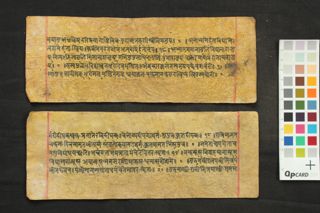 Śri Cānakyasāra Saṃgraha folio 3
