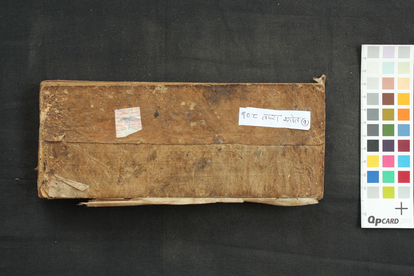 Āryatāra Bhattārikanāma Stotra Śatakaṃ manuscript preview