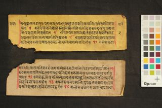 Prajñāpāramitāikaviṃśatistotra folio 3