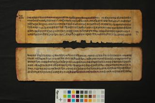 Ārya Guṇakāraṇḍavyūha Sūtrarāja folio 4