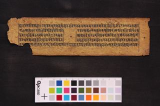 Ᾱryamahāsāhasraya marddanī nāma Mahāyānasūtram (24b) folio 2