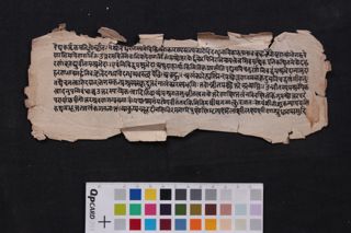 Rasagaṅgādhara folio 1