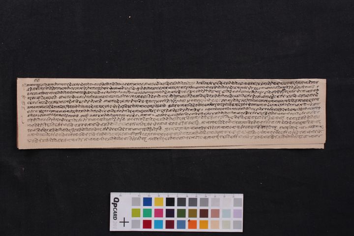 Sādhyābhāva manuscript preview