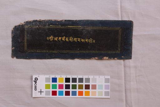 Śrī Abhayaṃkarīnāma Dhāraṇī manuscript preview