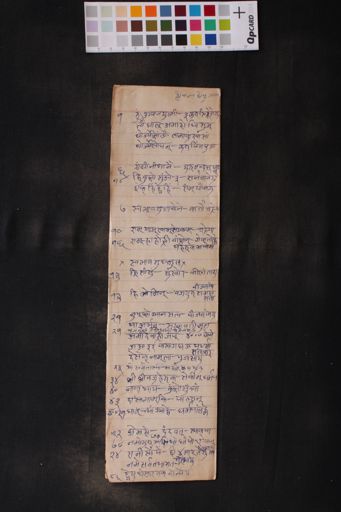 Svayambhūpūjā manuscript preview
