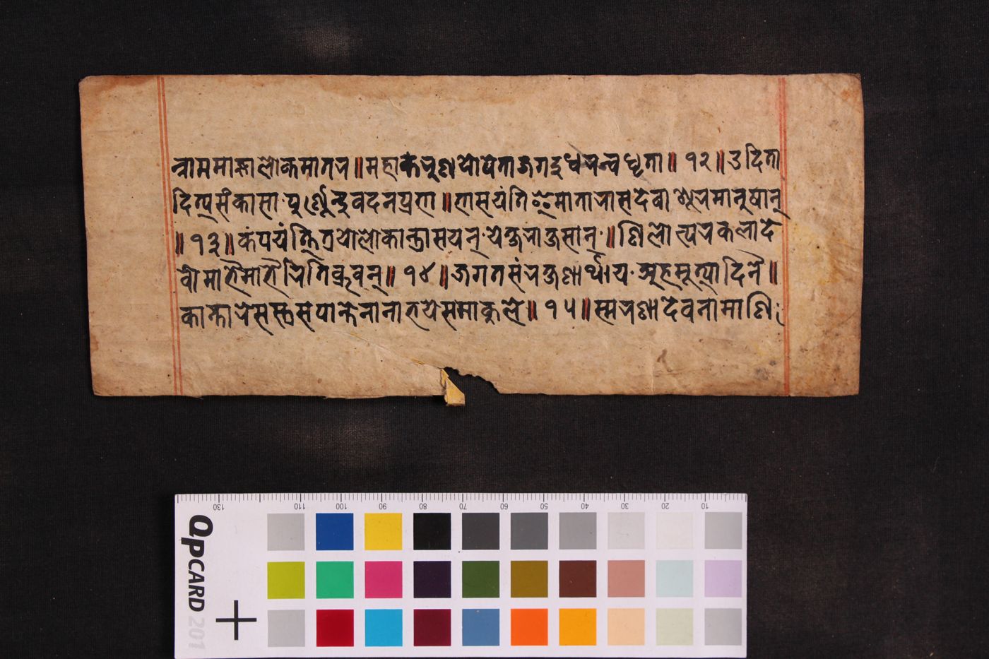 Aṣtottara śata nāma stotra(Tārāśata) manuscript preview