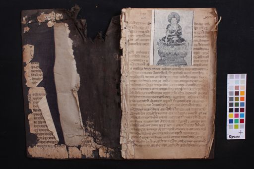Lalitavistara manuscript preview