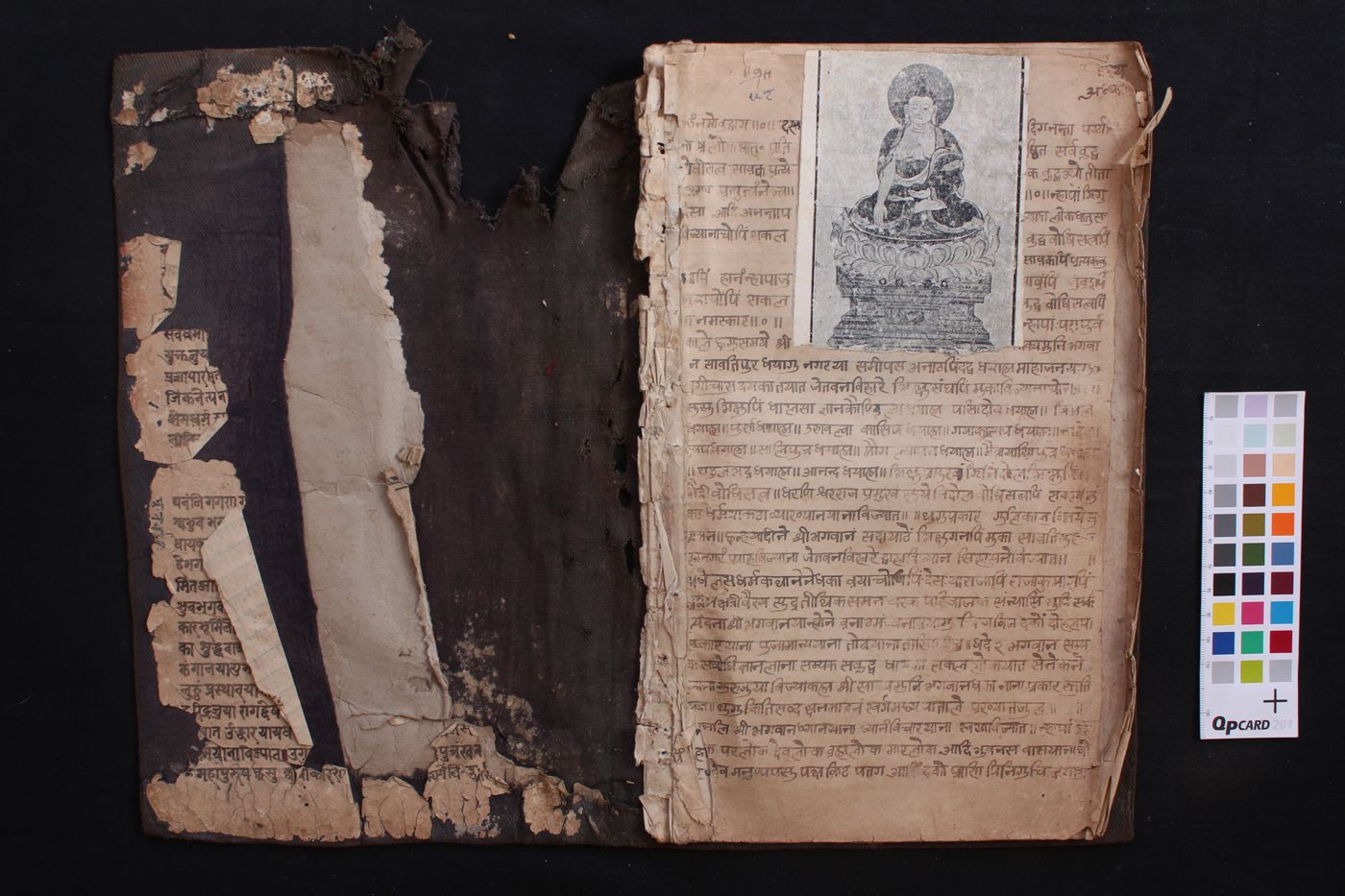 Lalitavistara manuscript preview