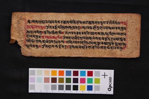 Unknown tantra text manuscript preview