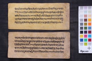 Pratyaṅgirāsiddhimantrastavodhāra folio 4