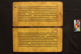 Viśvantararājakumāra-vyākhyāna-kathā folio 3