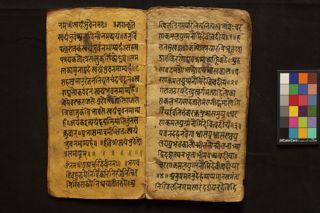 Svāyambhu Mahāpurāṇa folio 3